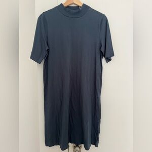 Anthropologie Dusty Blue T-Shirt Dress